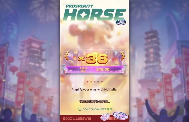 Prosperity Horse - Multiplicador progresivo en modo especial